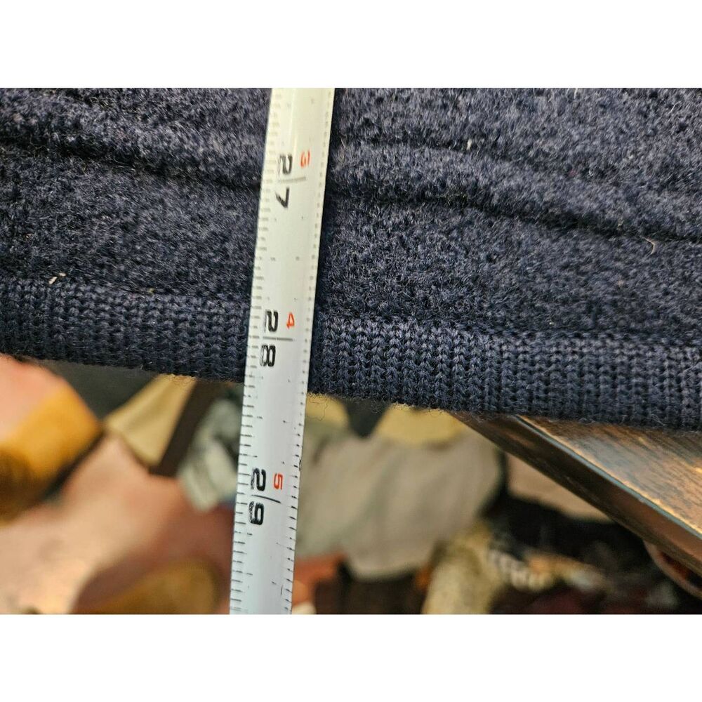 Talbots Navy Blue Wool Collared Jacket Womens Siz… - image 8